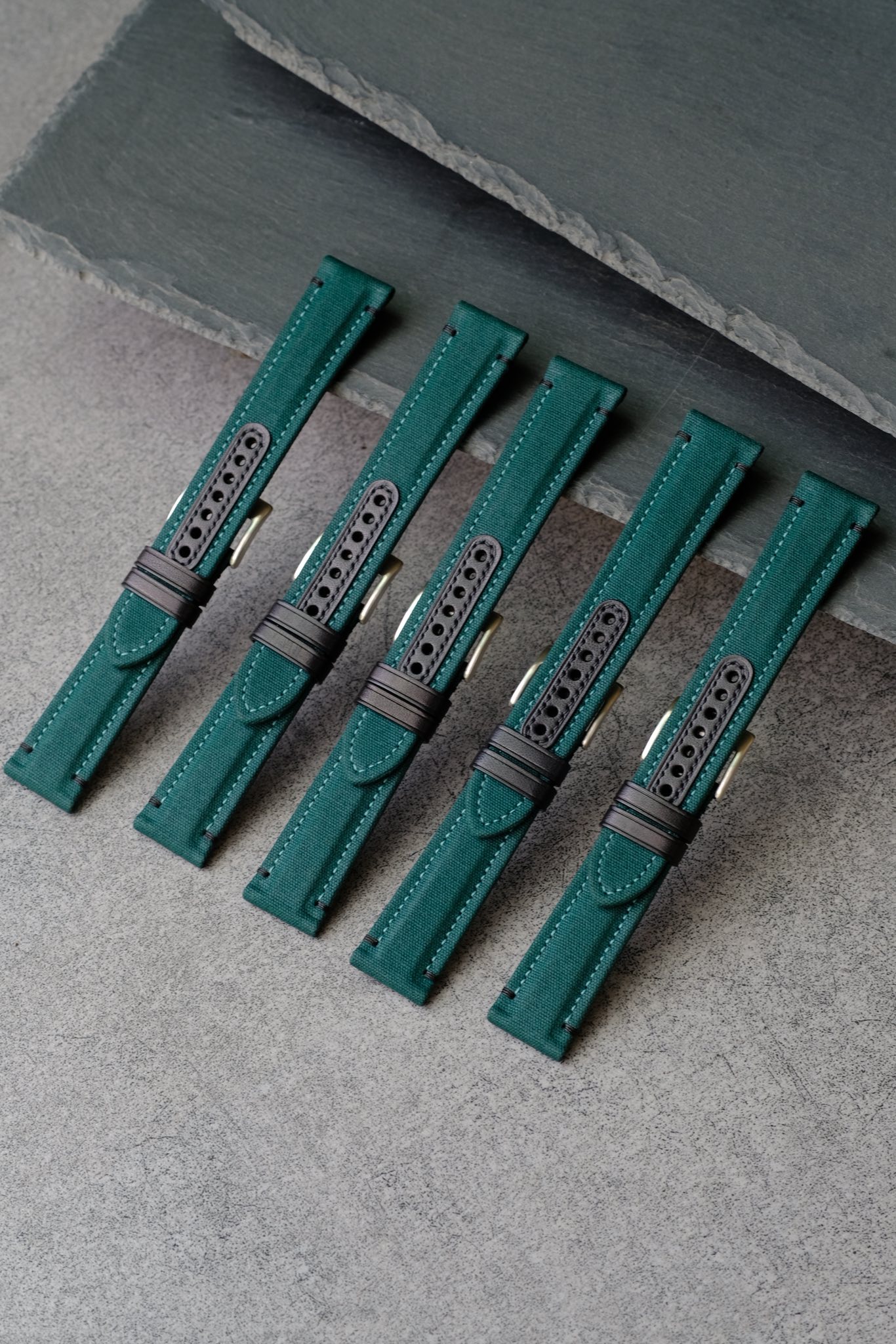 Crimson Red Aero Canvas Armband