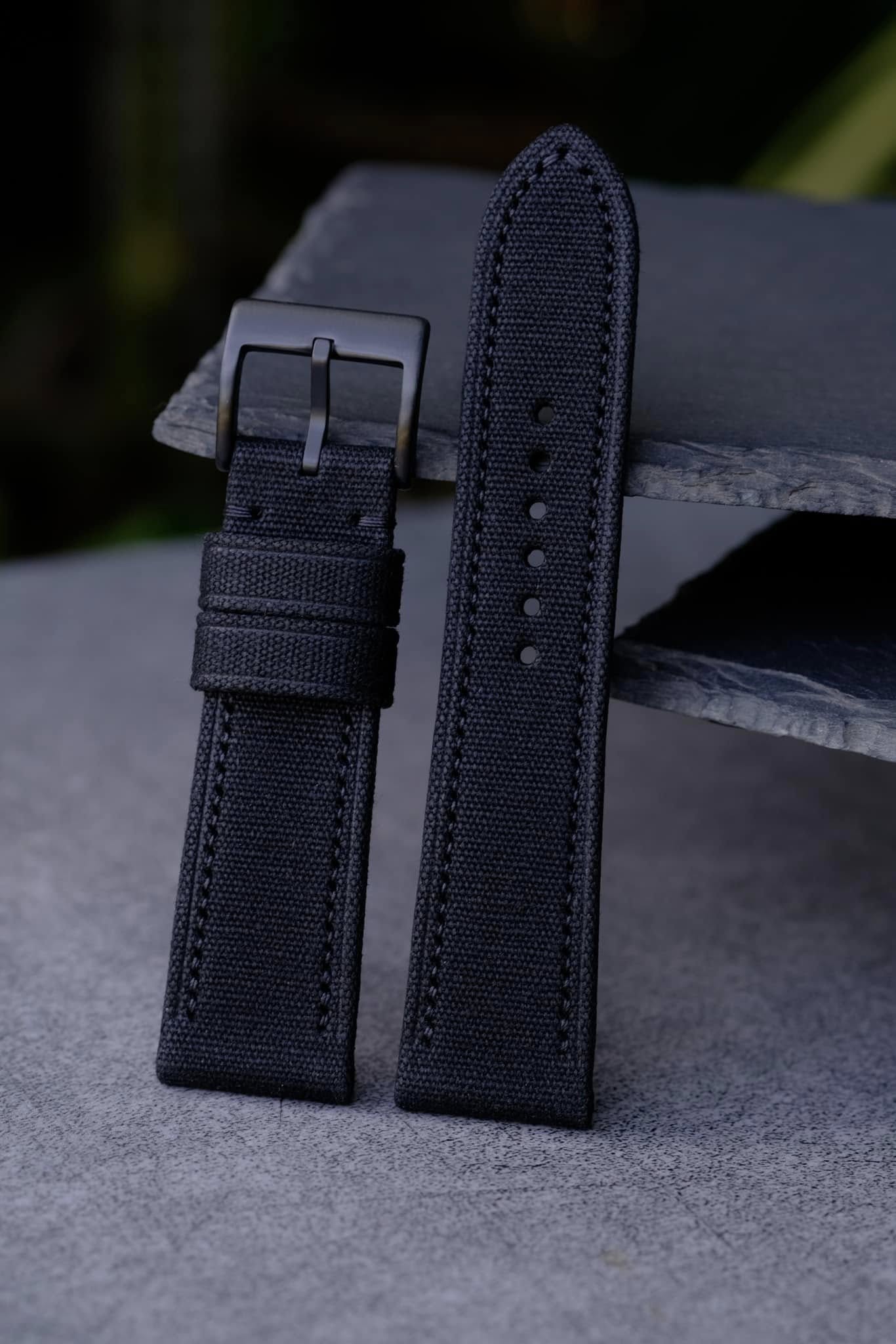 Crimson Red Aero Canvas Armband