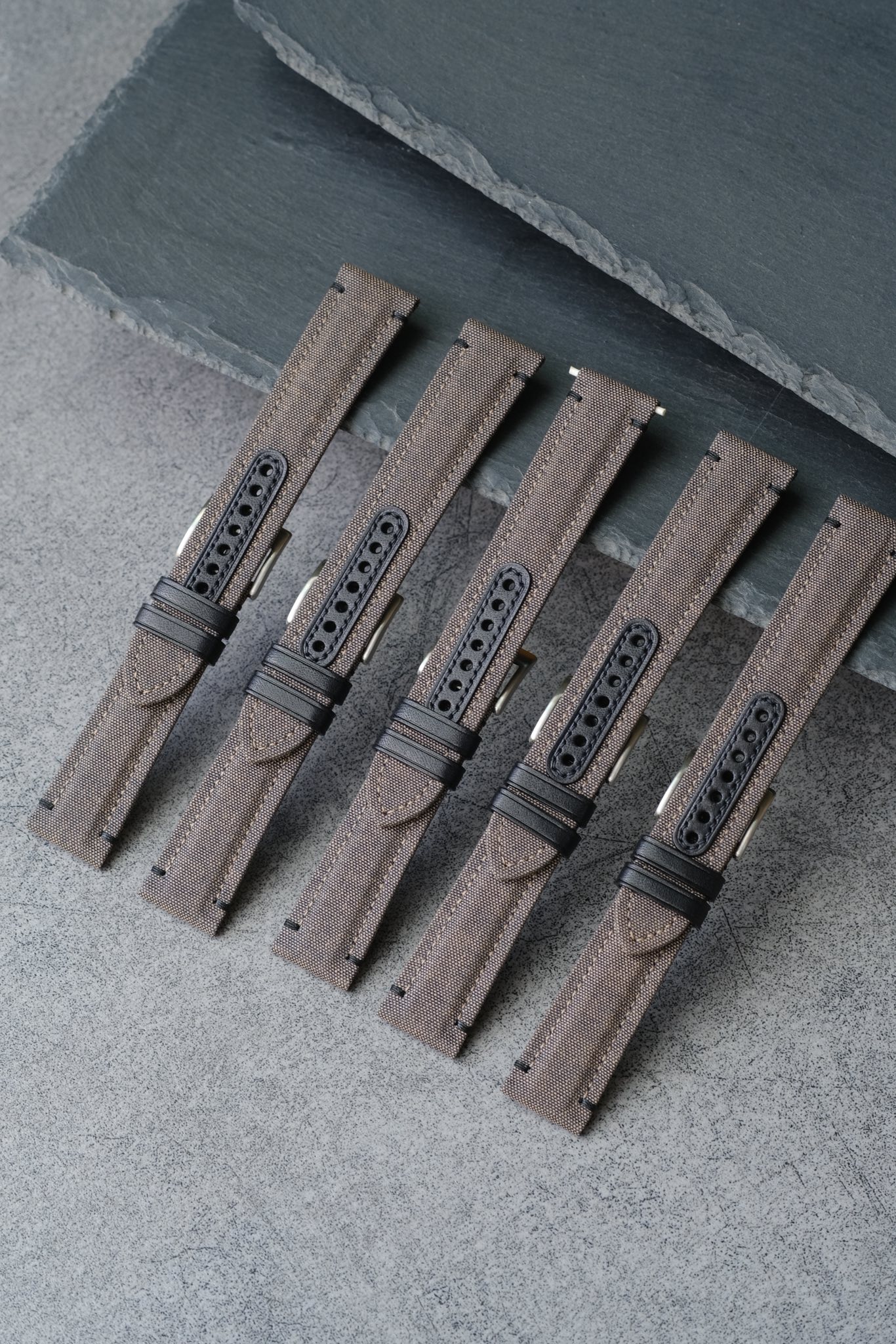 Crimson Red Aero Canvas Armband