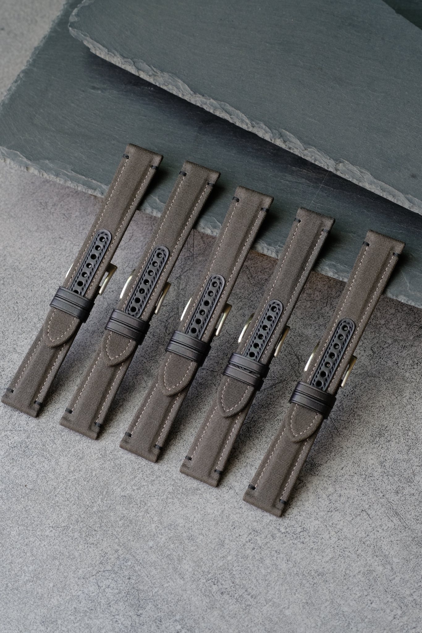 Crimson Red Aero Canvas Armband