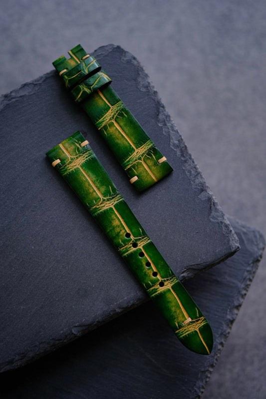 Emerald Fade Monaco Alligator-rem