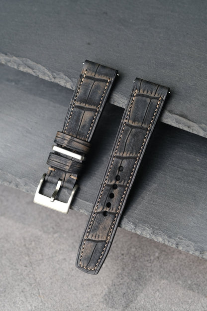 Grafit Vintage Monaco Alligator-kollektion