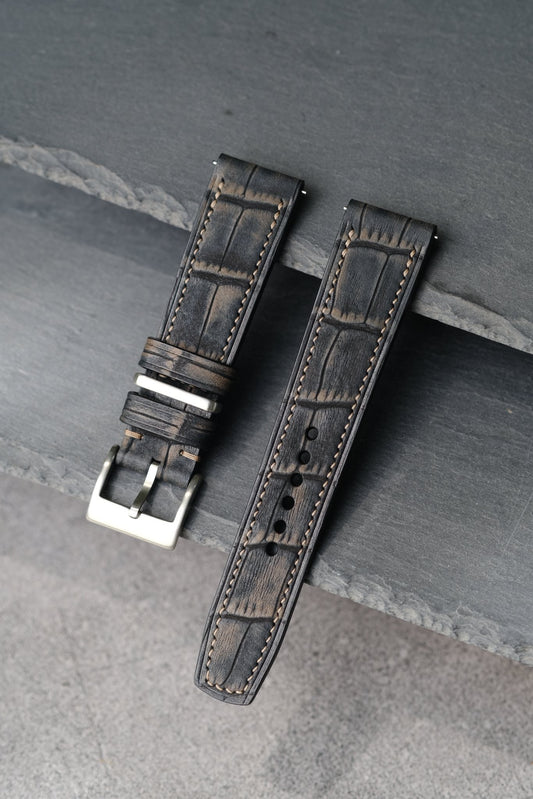 Grafit Vintage Monaco Alligator-kollektion