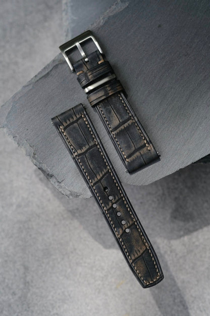 Grafit Vintage Monaco Alligator-kollektion